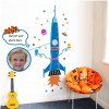 Rocket Growth Chart Wall Sticker